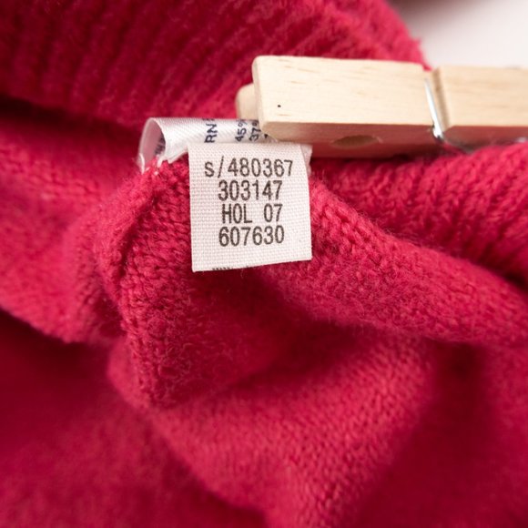 GAP pink v-neck tunic sweater size XS - Picture 4 of 5